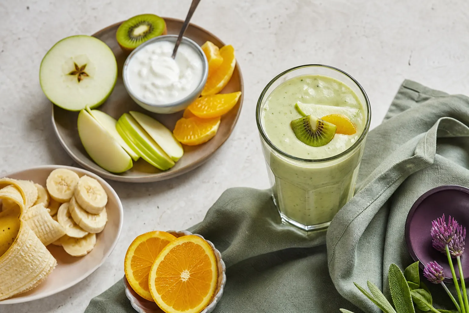 Editorial image for Apple Yogurt Banana Orange Kiwi: The Madness of Smoothies