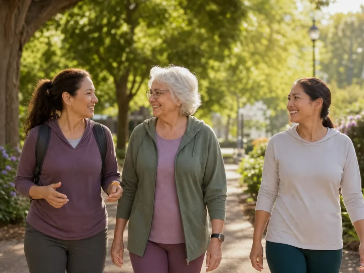 Editorial image for Healthy living also means having friends