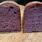 Purple bread: healthy purple bread
